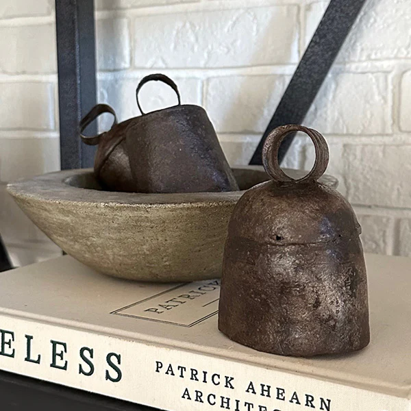 FOUND Iron Bells, Set of 3 | Pick Your Size